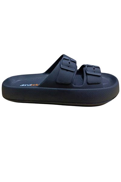 Shubuu Unisex Double Band Soft Thick Beach Pool Garden Sea Daily Slippers