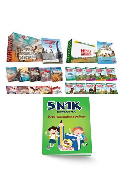 MODEL EĞİTİM YAYINCILIK 2.Sınıf Bir Dinozor Macerası Ve Nesli Tükenen Hayvanl...