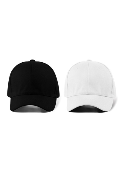 blausee wear Pălărie sport unisex, alb-negru, combinație de cuplu de îndrăgos...