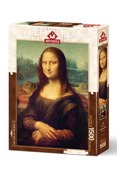 Art Puzzle Mona Lisa, Leonardo Da Vinci 1500 Piece Puzzle
