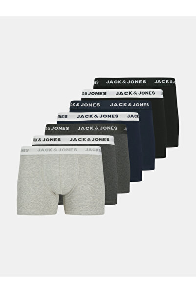 Jack & Jones Pack of 7 - Logo Detail Basic Trunks