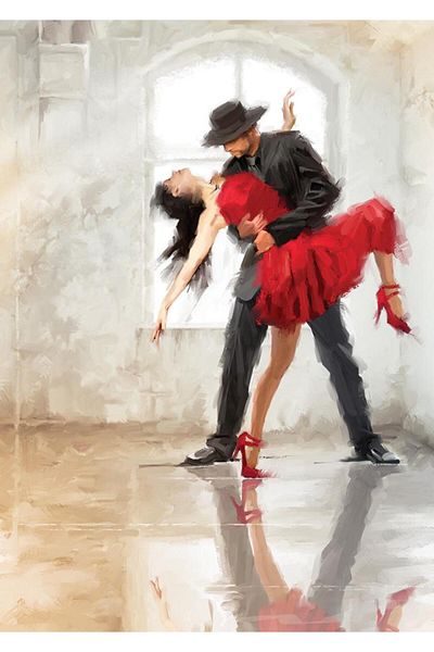Art Puzzle Dance of Passion 1000 Piece Puzzle