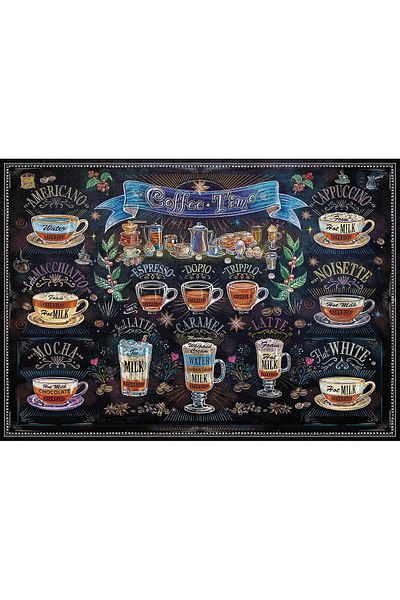 Art Puzzle Coffee Time 1000 Piece Puzzle