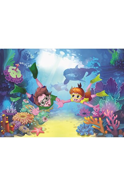 Art Puzzle Dalgıç Çocuklar 50 Parça Yapboz