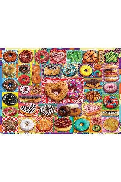 Art Puzzle 500 Piece Donuts Puzzle