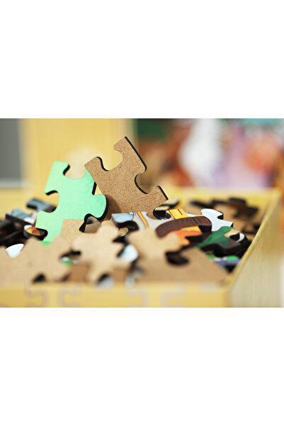 Art Puzzle Art Kids Maymunlar Partisi 50 Parça Ahşap Puzzle