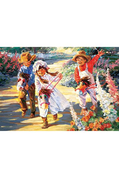 Art Puzzle We Went We Went!500 Piece Puzzle