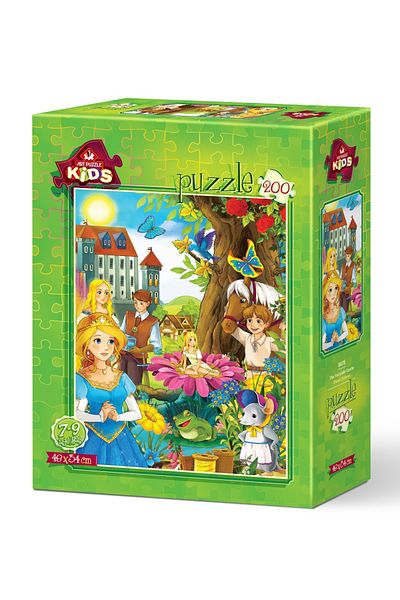 Art Puzzle Art Children's Puzzle Fairytale Castle 200 Piece Puzzle