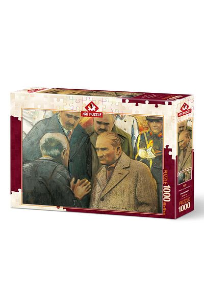 Art Puzzle Ataturk And The Earthquake 1000 Piece Puzzle