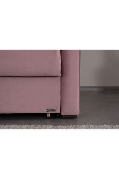 Kilim Mobilya Adonis Tek Kişilik 70*190 Refakatçi Koltuğu Yatak Olabilen Koltuk, Anne Koltuğu Pembe