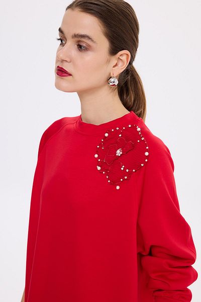 Missemramiss Comfort Sweatshirt with Accessories 4631 Coral