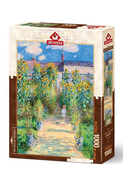 Art Puzzle Claude Monet Artist's Garden - 1000 Piece Puzzle