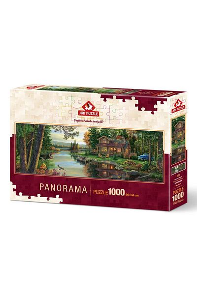 Art Puzzle Picture of Peace 1000 Piece Panorama Puzzle