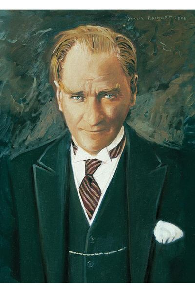 Art Puzzle Ataturk Portrait 500 Piece Puzzle