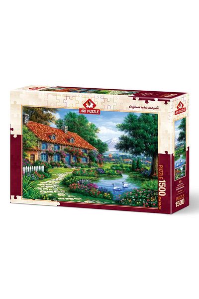 Art Puzzle Swan Garden 1500 Piece Puzzle