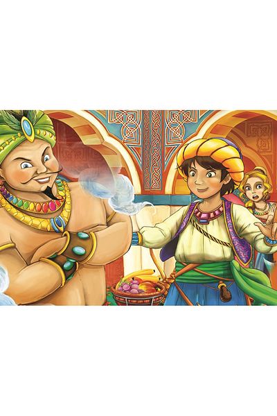 Art Puzzle Art Child Puzzle Magic Lamp 2X100 Piece Puzzle