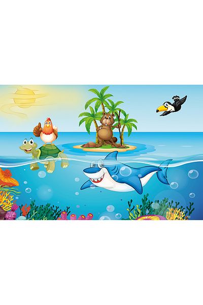 Art Puzzle Art Kids Holiday Chicken 50 Pieces Wooden Puzzle