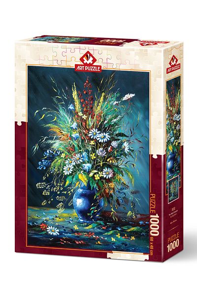 Art Puzzle Wild Flowers 1000 Piece Puzzle