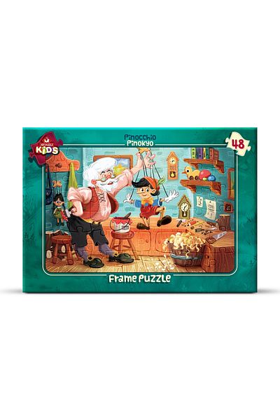 Art Puzzle Pinocchio 48 Piece Art Child Frame Puzzle