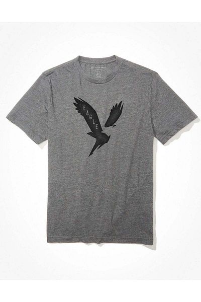 AMERICAN EAGLE تي شيرت AE Super Soft Graphic