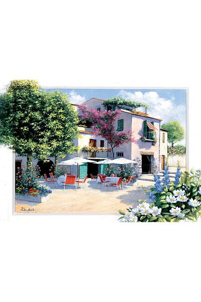 Art Puzzle Cafe Villa 500 Piece Puzzle