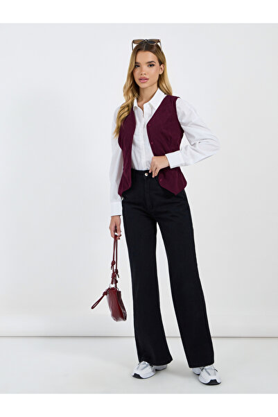 Styli Corduroy V-neck Waist coat