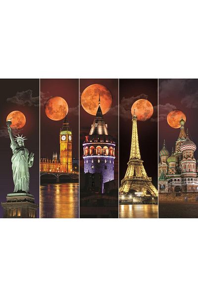 Art Puzzle Blood Moon 1500 Piece Puzzle