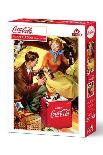Art Puzzle Coca-Cola Cooling Moment 2000 Piece Puzzle
