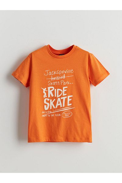LC Waikiki New Season Crew Neck Boy's T-Shirt - S5H609Z4