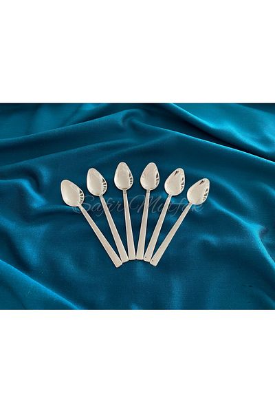 safir mutfak 6 Pieces Sticks Series Teaspoons Stainless Steel
