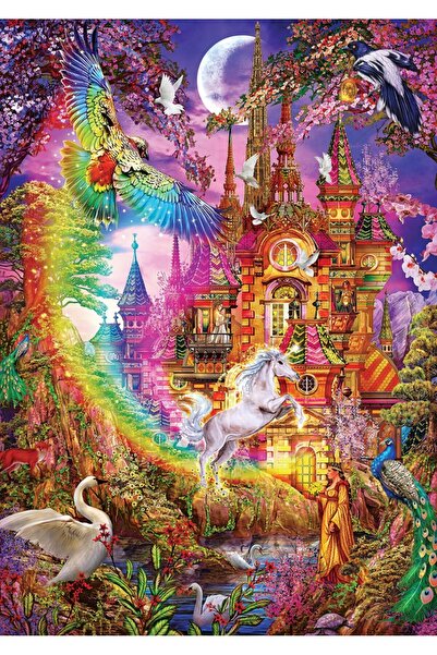 Art Puzzle Gökkuşağı Şatosu 500 Parça Puzzle