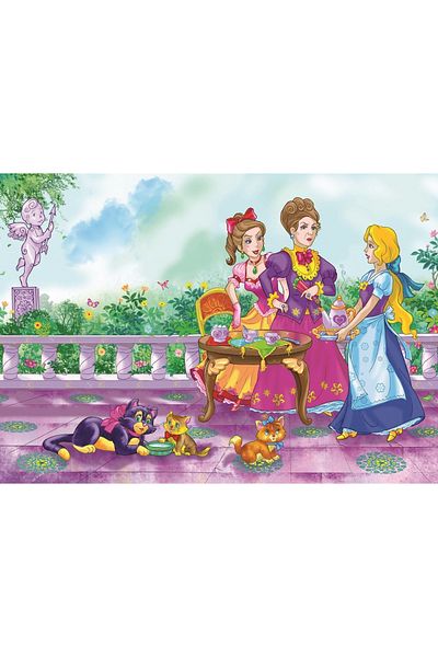 Art Puzzle Art Children's Puzzle Maid Princess 200 Piece Puzzle