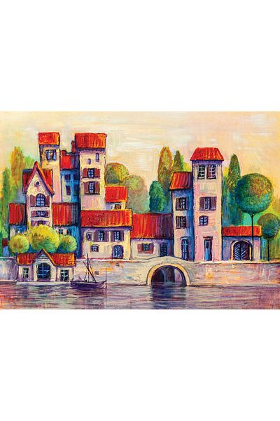 Art Puzzle Nature City 1000 Piece Puzzle