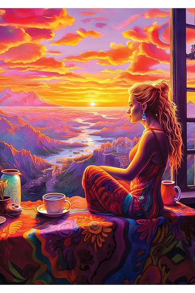 Art Puzzle Look to Happiness 1000 Piece Puzzle