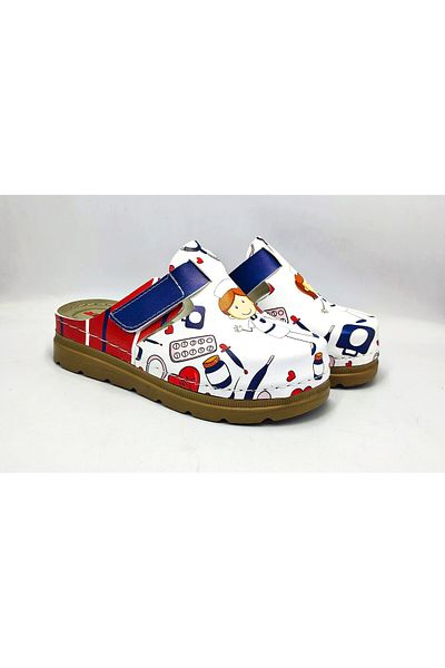 DR KLOMPA Women's Sabo Hospital Nurse Slippers Ms1054 Orthopedic Sabo Slippers
