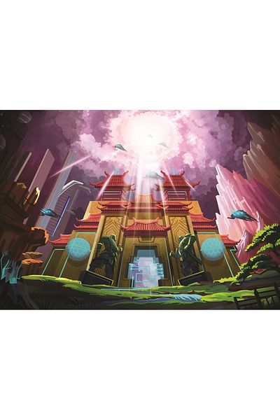 Art Puzzle Fantastic Castle 200 Piece Puzzle