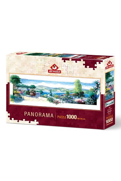 Art Puzzle Garden Terrace 1000 Piece Panorama Puzzle