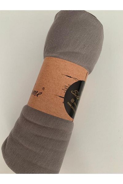 Silk Home Γκρι χτενισμένο βαμβακερό σάλι