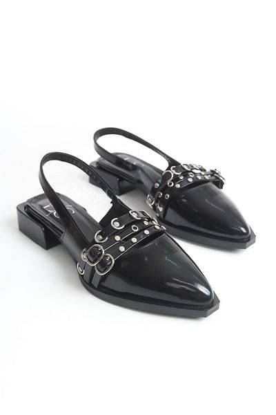 Liza Shoes Sandale VERA pentru damă, cu bretele cu capse, leopard A006-K005