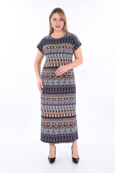 KARAMEŞE Μακρύ φόρεμα Micro Lycra Slit - SHOWCASE 1750