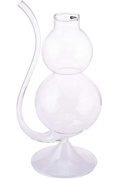 AKDC D/Wall Coffee Glass L(8CM) XW(8CM) XH(20CM) Transparent