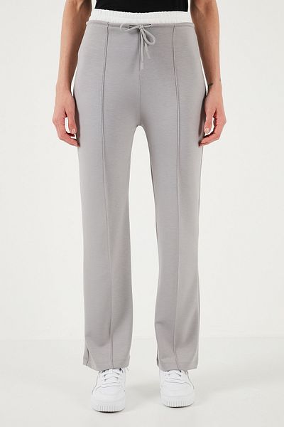 Lela Ψηλόμεσο Φαρδύ Πόδι Φαρδύ Παντελόνι Slim Fit - ΦΟΥΤΕΡ 5866078