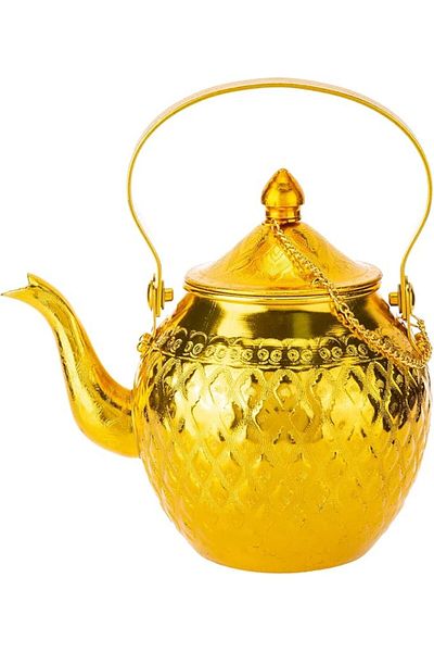 AKDC Arabian Alu Tea Kettle 13Cm X 13Cm X 13Cm Gold