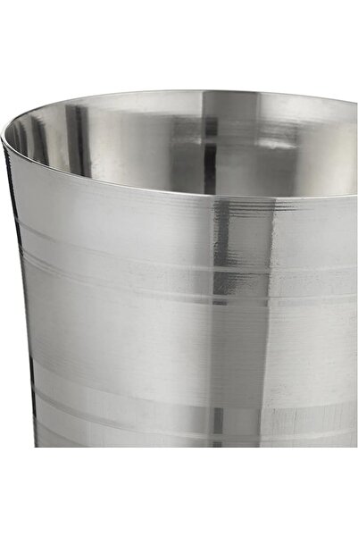 RAJ Stainless Steel Glass, Silver, 10.5 cm, STGN01, Mocktail Glass , Water Glass , Juice Glass