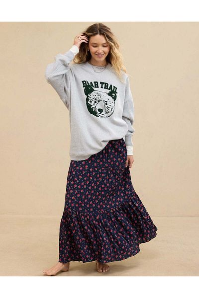 AMERICAN EAGLE Aerie Long Weekend Sweatshirt
