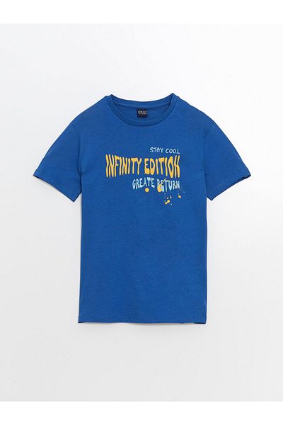 LC Waikiki Tricou pentru băiat cu gât crew New Season - S5K858Z4