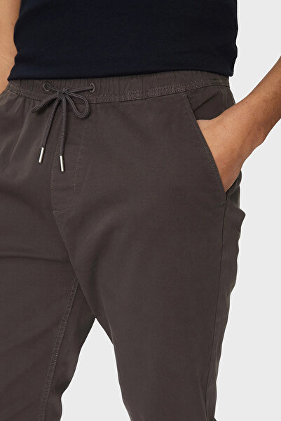 Tommy Jeans Streç Pamuklu Slim Fit Normal Bel Lastikli Paça Jogger Pantolon Erkek PANTOLON DM0DM2028