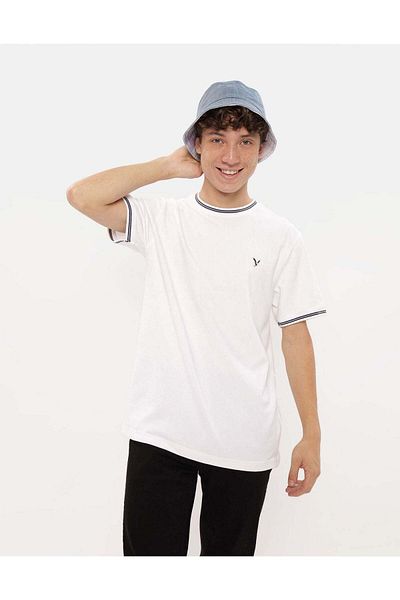AMERICAN EAGLE تي شيرت AE Solid Pique