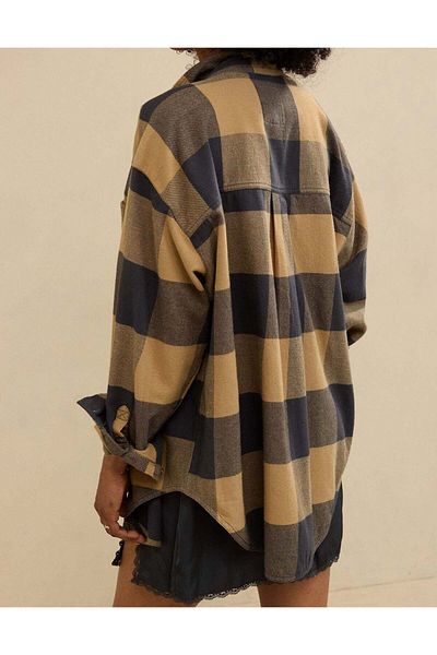 AMERICAN EAGLE Aerie Anytime Fave Flannel Shirt