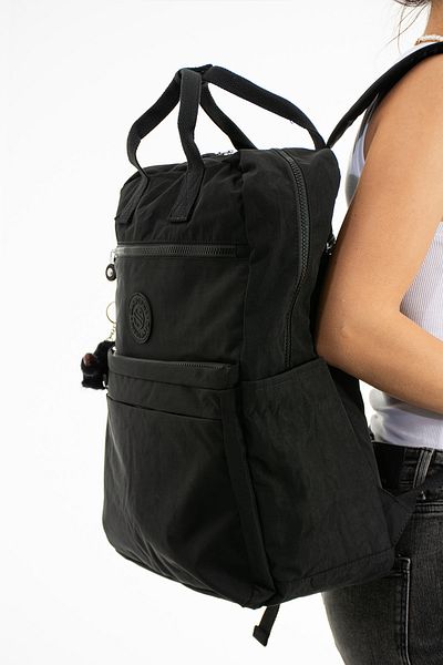 YOGII Kays Model Unisex Αδιάβροχο τσαλακωμένο ύφασμα πολλαπλών ματιών Σχολείο και σακίδιο πλάτης για φορητό υπολογιστή μεγάλου μεγέθους